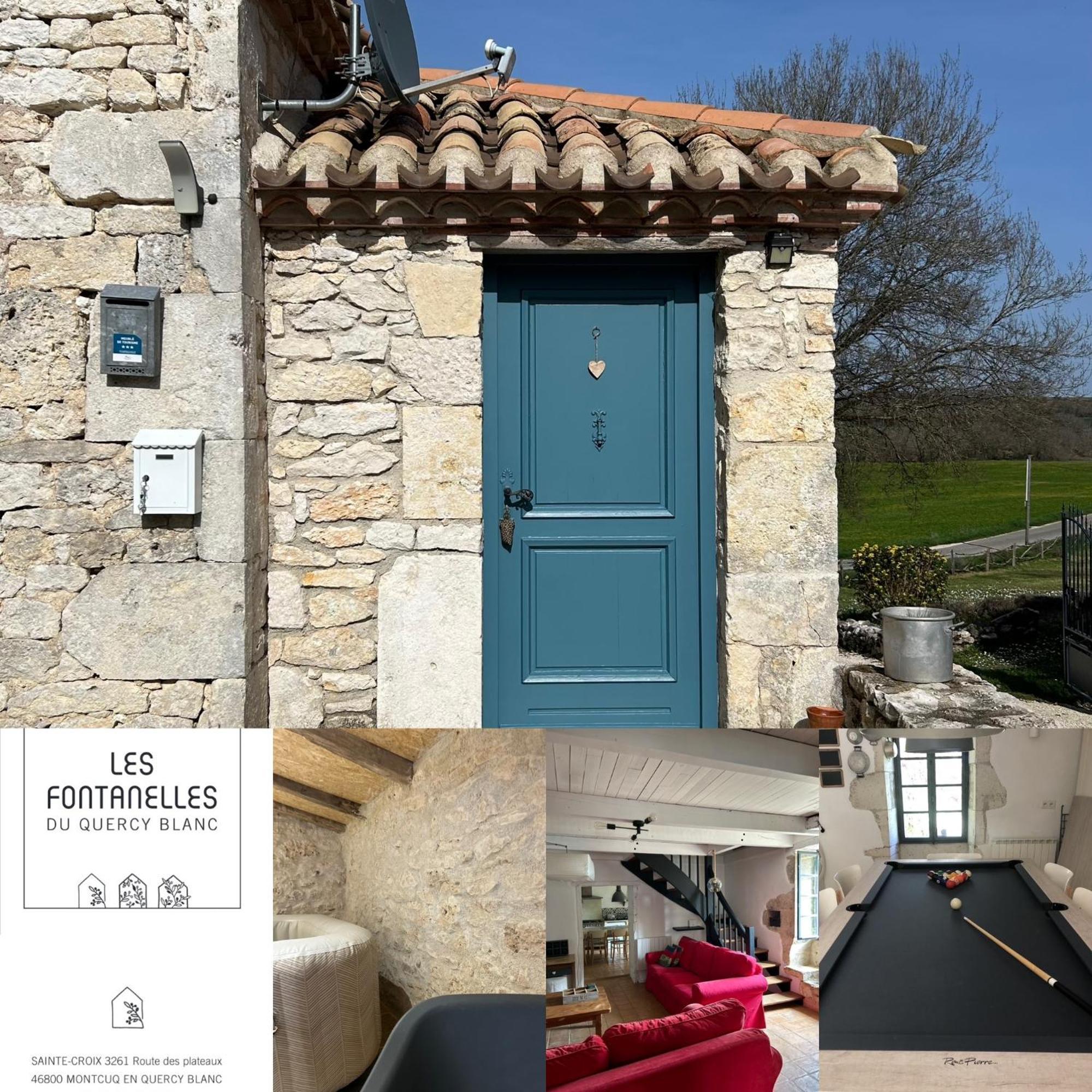 Les Fontanelles Du Quercy Blanc Villa Montcuq Exterior foto